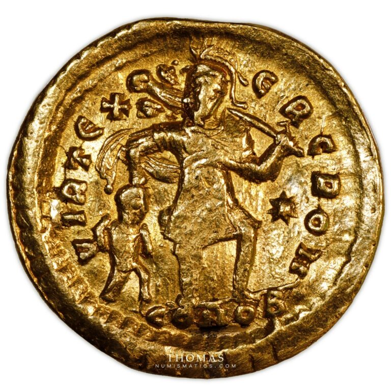 Theodosius II - Gold Solidus - Constantinople - 2