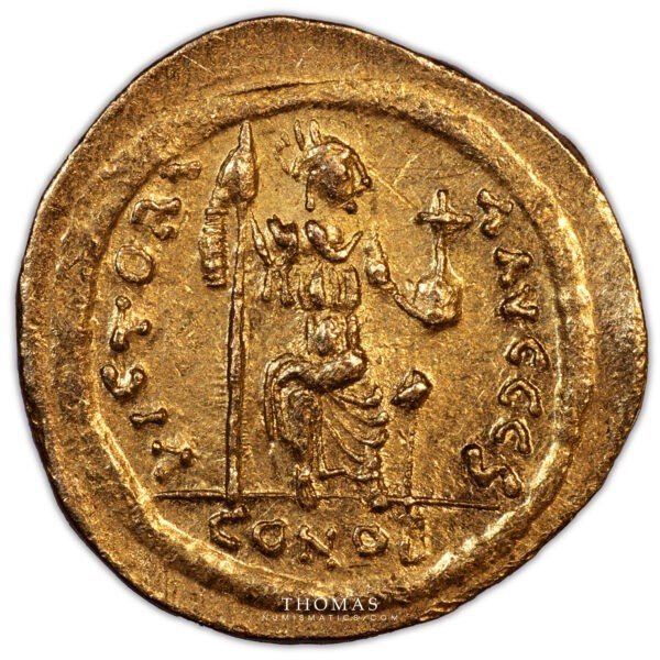 theodose solidus or constantinople revers-3