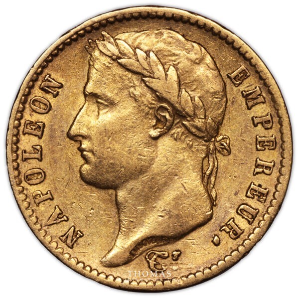 20 francs or 1812 Rome avers-2