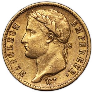 gold 20 francs or 1812 Rome obverse-2