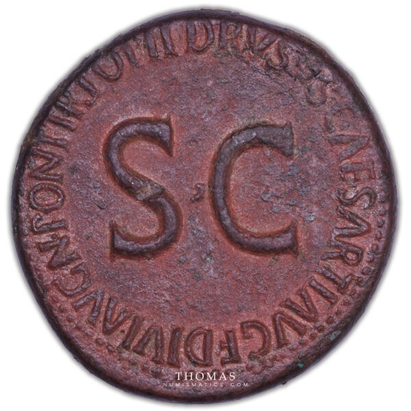 Drusus - Sesterce - Rome avers