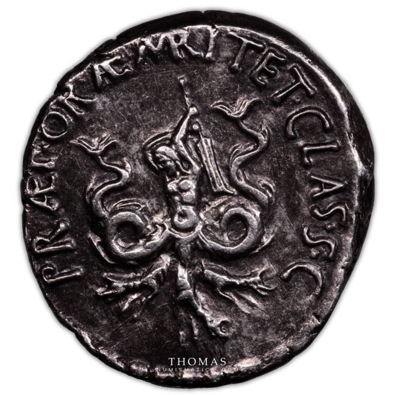 guerres civiles sextupes pompee denarius obverse