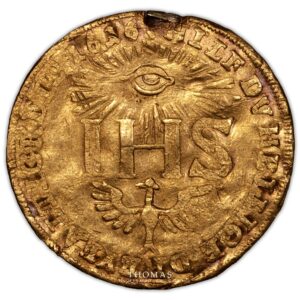 johann georg I 1616 reverse gold