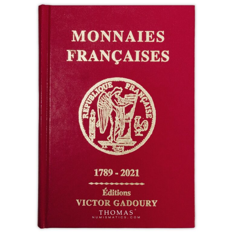 Livre de cotation de 2021 des éditions gadoury sur les monnaies françaises de 1789 à 2021