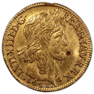 Louis XIII 1641 A royale Louis or avers