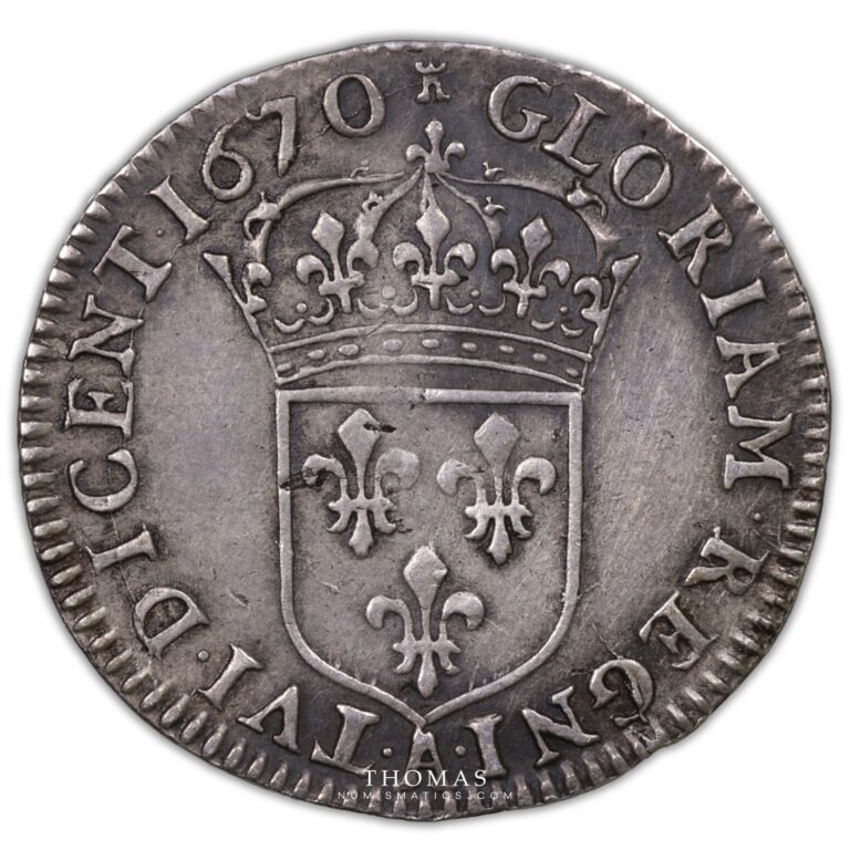 Louis XIV 5 sols reverse CANADA