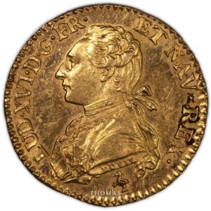 Gold - Louis xvi louis or buste habille 1784 A Paris obverse