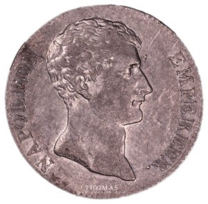 5 francs napoleon an 12 I avers