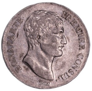 5 francs napoleon an XI avers