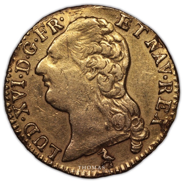 Louis xvi or 1789 sur 8 avers -2