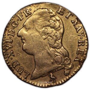 gold Louis xvi or 1789 on 8 obverse-2