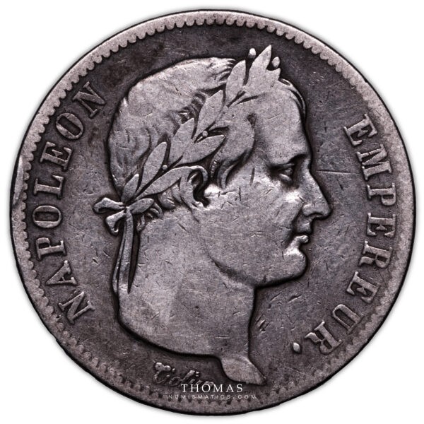 2 francs 1815 A -2