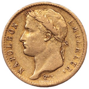 20 francs or 1812 Q avers