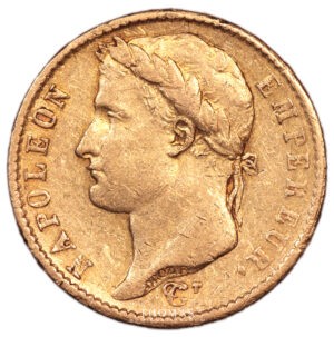 20 francs or 1813 Q avers
