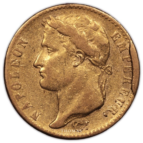 20 francs or 1815 L bayonne faute