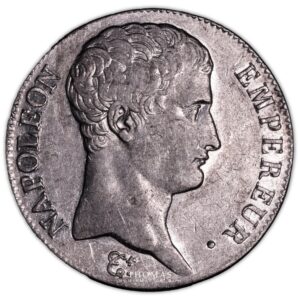 5 francs AN 14 A obverse napoleon