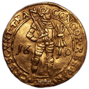 ducat or 1610 obverse gold