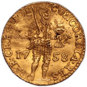 ducat or 1758 avers