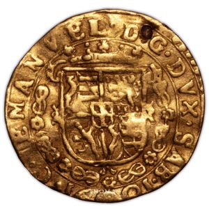 Gold ducat Savoy reverse