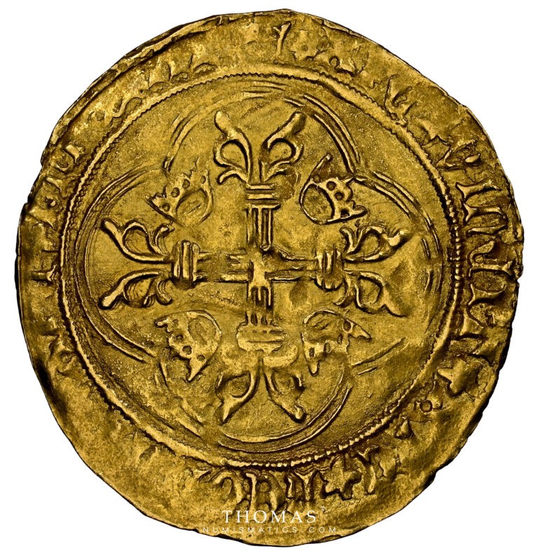 gold ecu or revers Louis XI