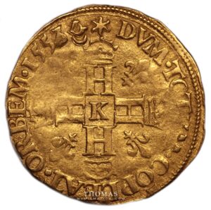 henri or 1553sur2 K reverse gold