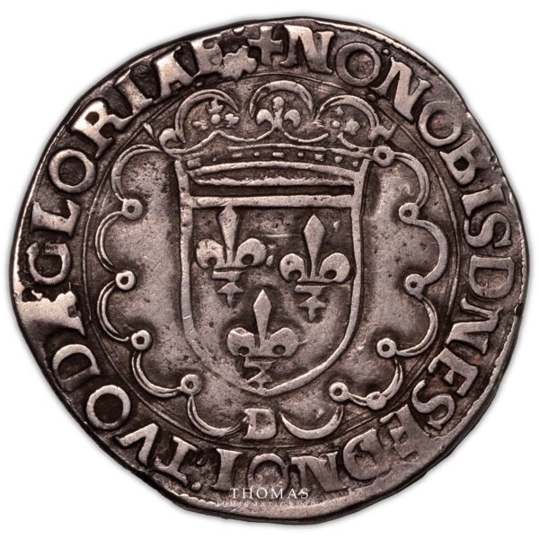 MO-1798 - François Ier – Teston – Lyon – 4 revers