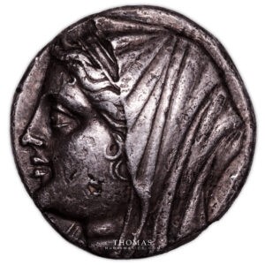 monnaie antique avers