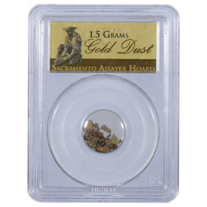 Pépite or - Trésor Sacramento - Californie - 1,5 Grs - PCGS - 2-Avers