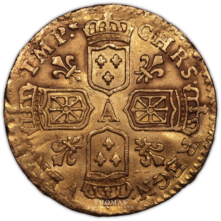 gold Quarter de noaille reverse
