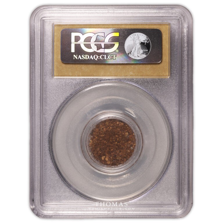 Sacramento Assayer Hoard California Gold Dust 1.5 Grams PCGS – 2 revers