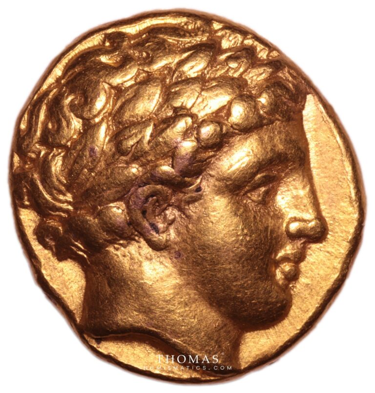 statere or philippe II amphipolis obverse