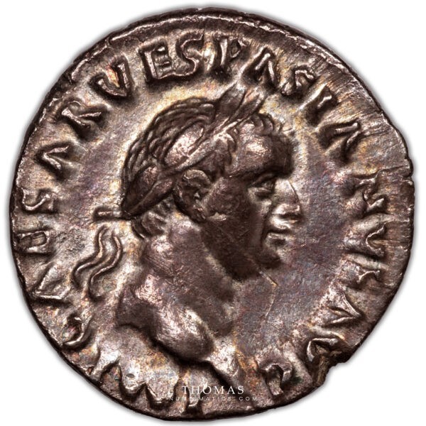 Vespasien – Denier – Rome avers
