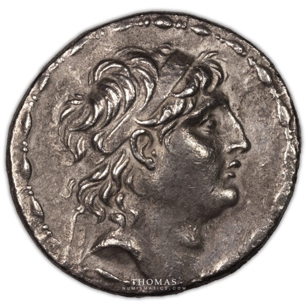 Antiochos VII Sidetes obverse tetradrachm