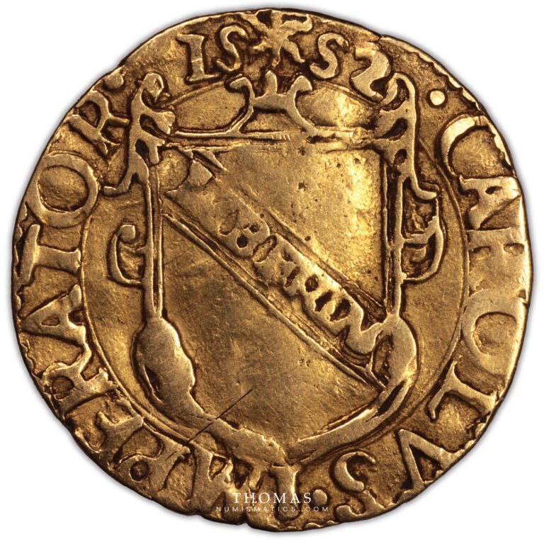Italy - Scudo d'oro Lucca - 1552 reverse gold