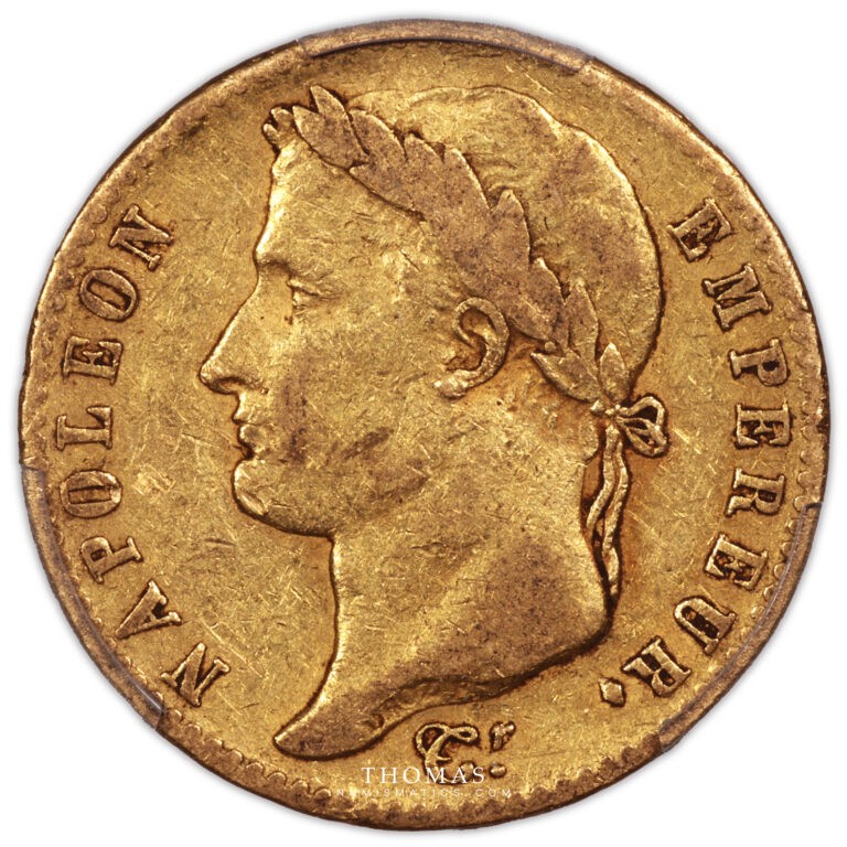 20 francs or 1815 L PCGS XF40 FRANCE_1