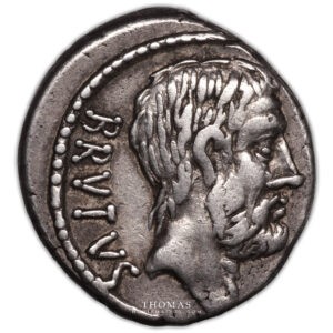 Brutus – Denier – Rome – 2 avers