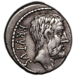 Brutus – Denier – Rome – 2 avers