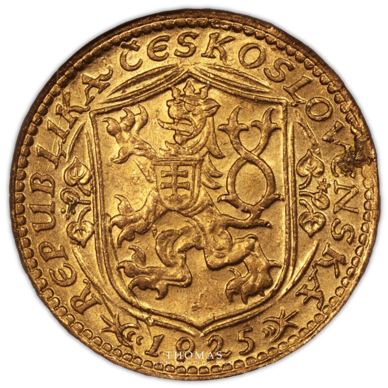 ducat or 1925 MS 60 -1-2