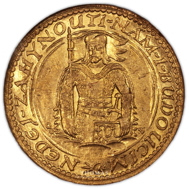 ducat or 1925 MS 60 -1 gold obverse