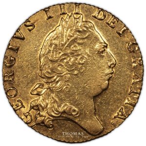 Grande Bretagne George III Guinee 1797 avers