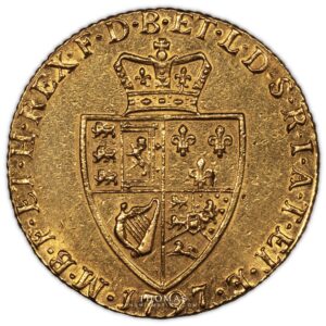 Grande Bretagne George III Guinee 1797 reverse gold