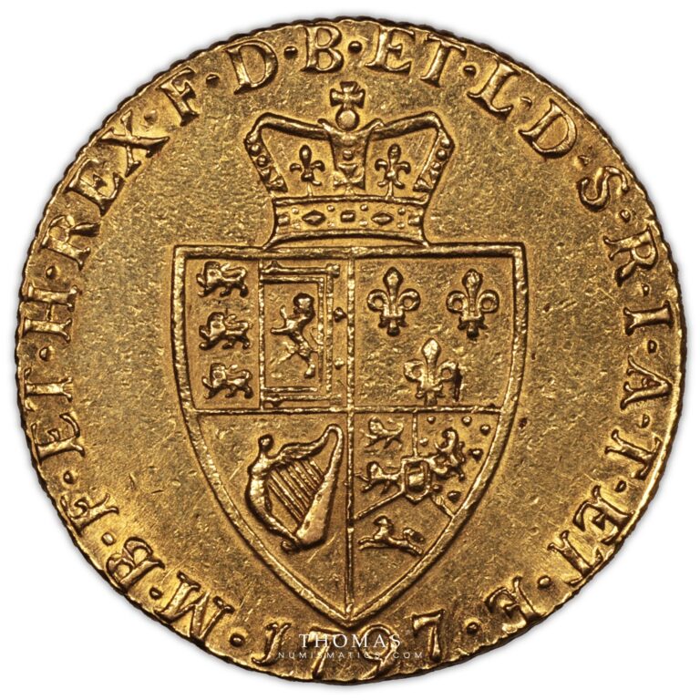 Grande Bretagne George III Guinee 1797 reverse gold