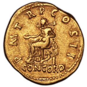 Hadrien – Aureus or – Rome reverse gold