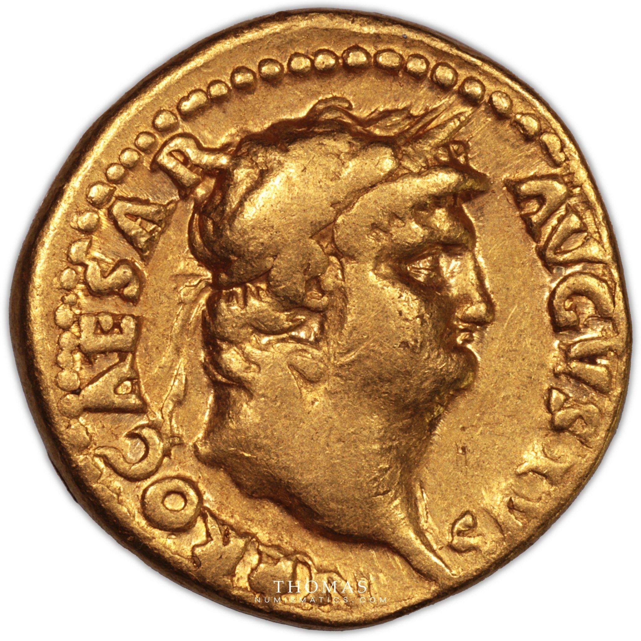 Nero Gold Aureus Roma Pedigree Thomas Numismatics nero-gold-aureus-roma-pedigree-thomas-numismatics