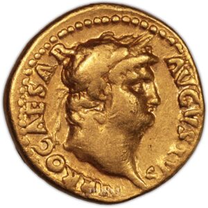 neron aureus rome avers pedigree obverse gold
