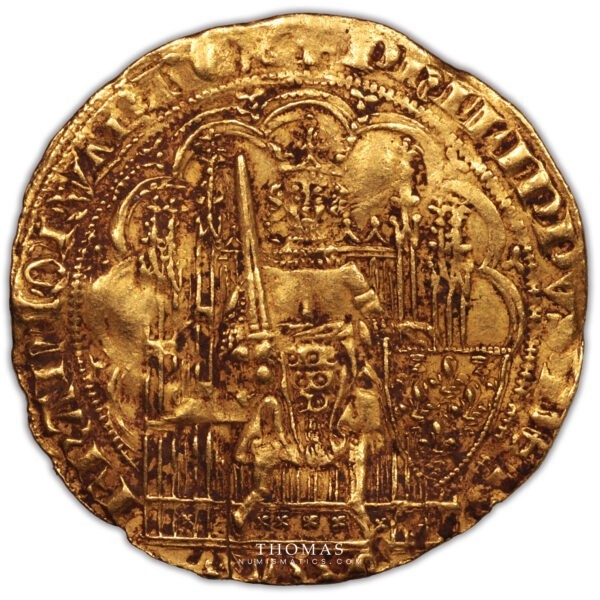 Philippe VI de Valois – Ecu d’or à la chaise – 5 avers