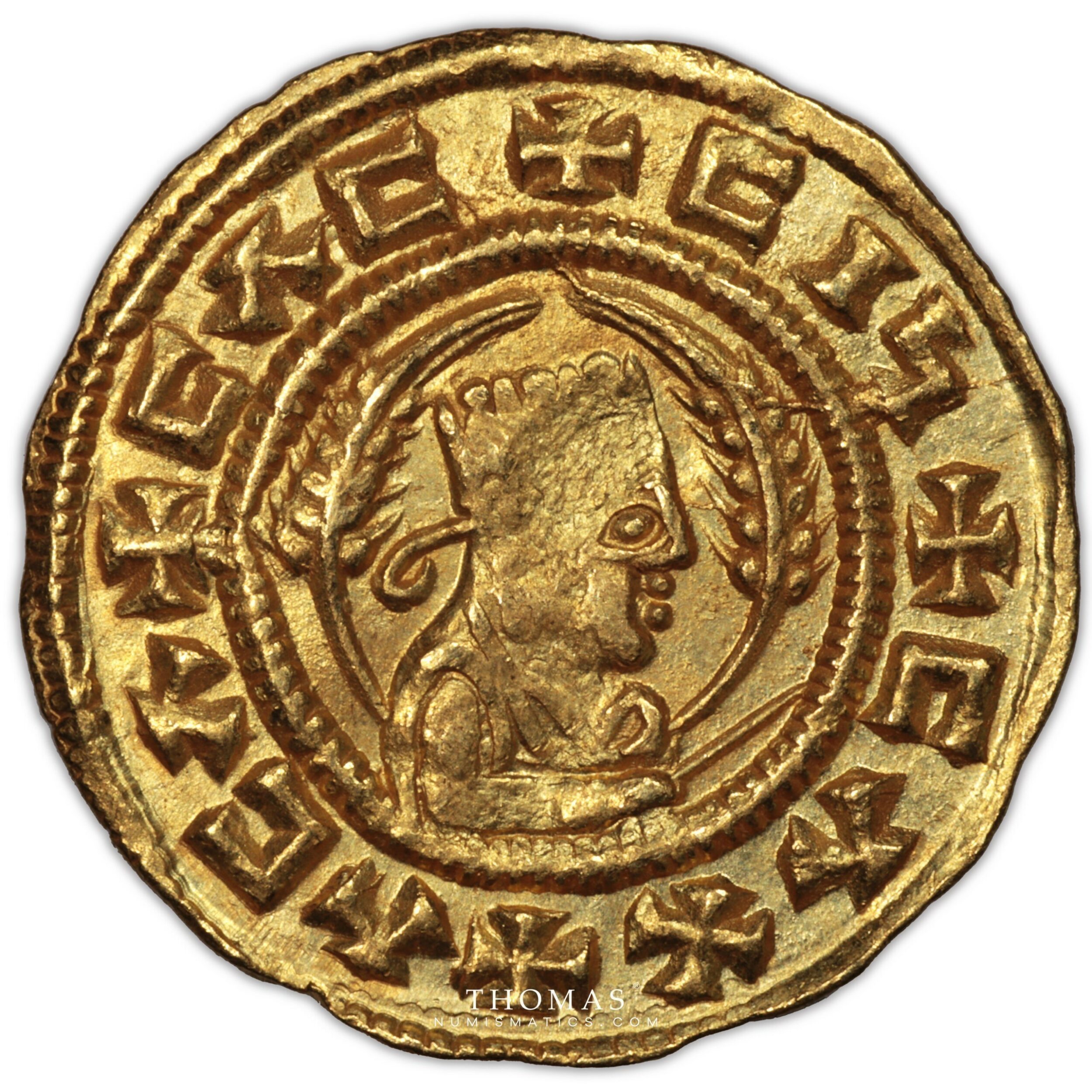 Coin Ethiopia Axum Ebana Gold Unite 460 480 AC Thomas Coin Ethiopia Axum Ebana Gold Unite 460 480 AC Thomas