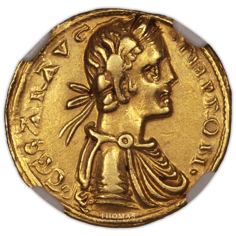 Italie – Frederic II de Hohenstaufen – Augustale or – Brindisi – AU55 obverse gold