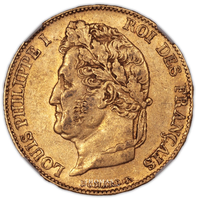 Louis Philippe I - 20 francs or 1846 W Lille avers