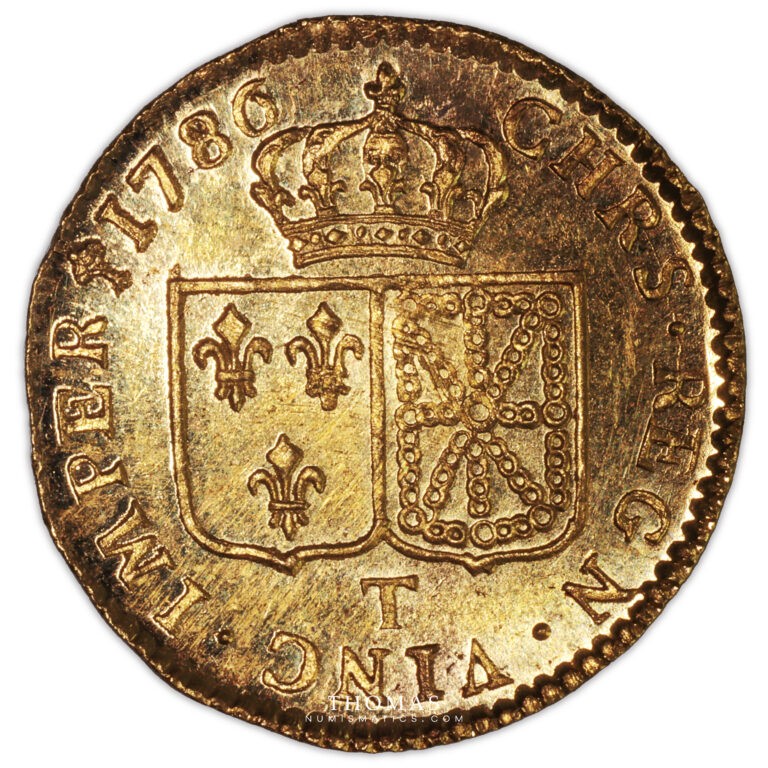 Louis xvi 1786 T trésor de vendée probable revers